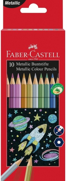 61133_Faber_Castell_Metallic_Buntstifte_10_Stück