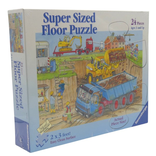 52998_Ravensburger_Puzzle_Baustelle_24_Teile_Kinder_90_x_60_cm_NEU_OVP