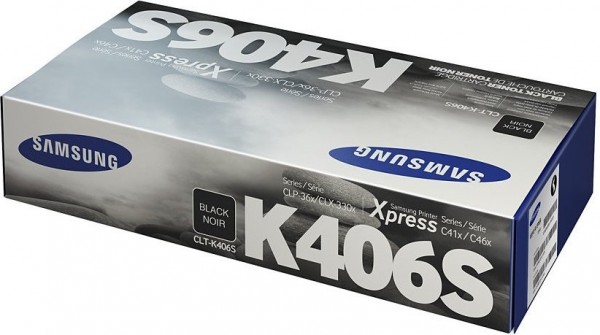 Original SAMSUNG Toner CLT-K406S/ELS schwarz für CLP 360 365 oV