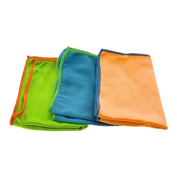 64291_3x_Glastuch_Geschirrtuch_Wabenstruktur_40x30_cm_Wabenstruktur_grün,_blau,_orange