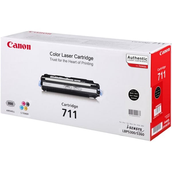 Original Canon Toner 1660B002 CRG 711 I-Sensys LBP 5300 MF 9100 oV