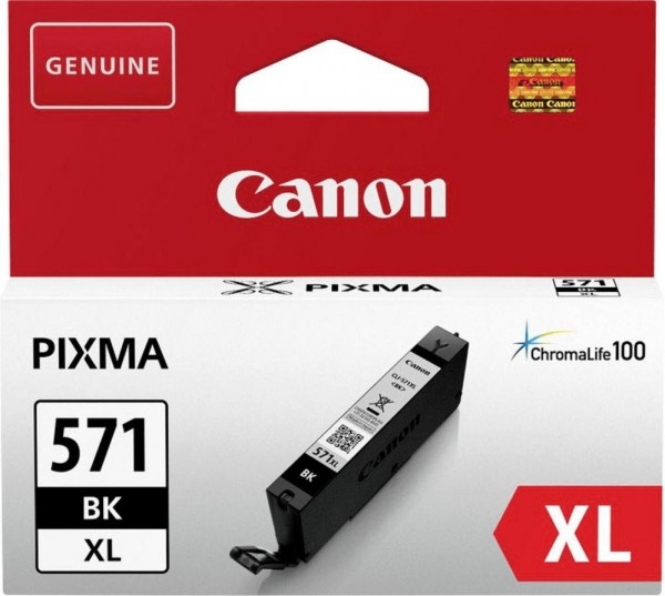 Original Canon Tinten Patrone CLI-571 XL schwarz für Pixma 5700 5750 6800 6850 7700
