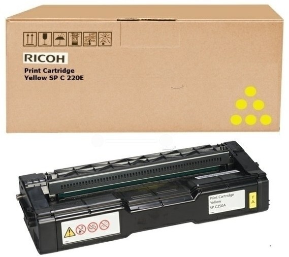 64316_Original_Ricoh_Toner_407546_yellow_für_Aficio_SP_C_250_260_261