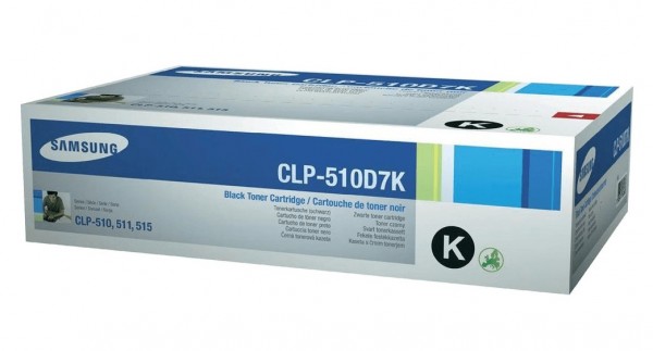 Original SAMSUNG Toner CLP-510D7K/SEE schwarz für CLP 510 511 515