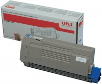 Original OKI Toner 44318607 cyan für C 710 711