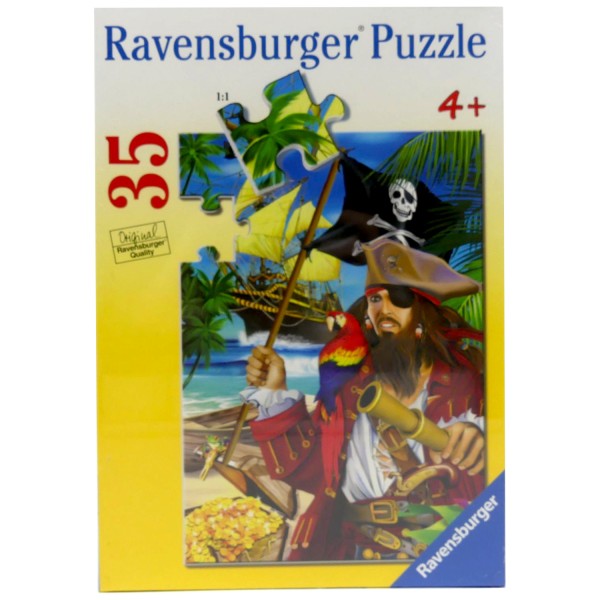53173_Ravensburger_Puzzle_Pirates_Booty_086047_Pirat_Kinder_35_Teile_21_x_30_cm_NEU_OVP
