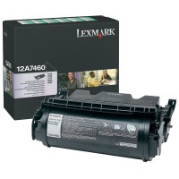 Original Lexmark Toner 12A7460 schwarz für T630 T632 T634 X630 X632