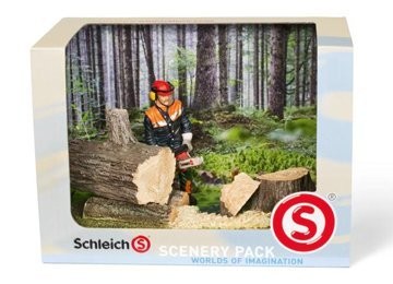 Schleich - Scenery Pack Waldarbeit - Spielfigur 41806