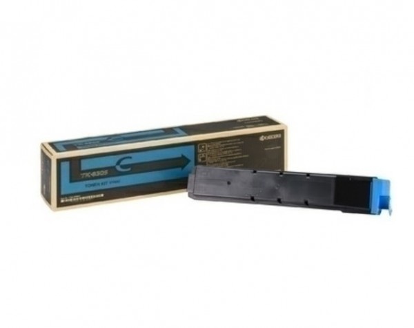 46787_Original_Kyocera_Toner_TK-8305C_cyan_für_TASKalfa_3050_3051_3550_Neutrale_Schachtel