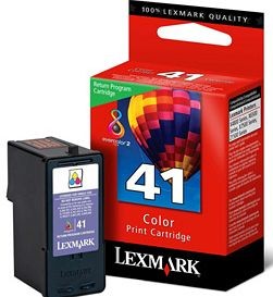 Original Lexmark Tintendruckkopfpatrone 41 farbig für X 4800 4850 4900 4950
