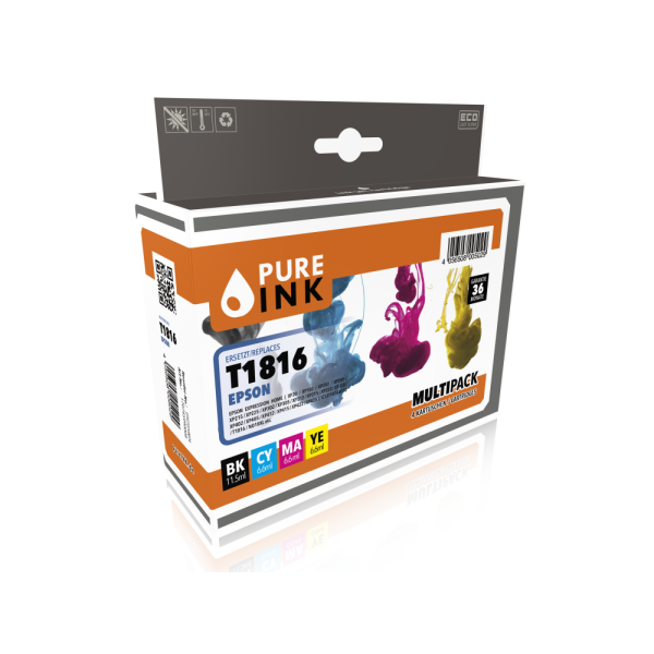 60585_Pure_Ink_Tinten_Patrone_Epson_T2715_Multipack_für_Epson_Expression_Home_XP30_XP102_XP415_XP422_XP425