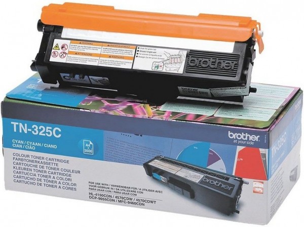 Original Brother Toner TN-325C cyan für DCP 9055CDN 9270CDN oV