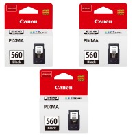 3x Original Canon Tinten Patrone PG-560 für TS 5350 5351 5353 7450 7451