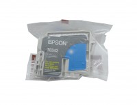 Original Epson Tinten Patrone T0342 cyan für PM 4000 2100 2200 Blister