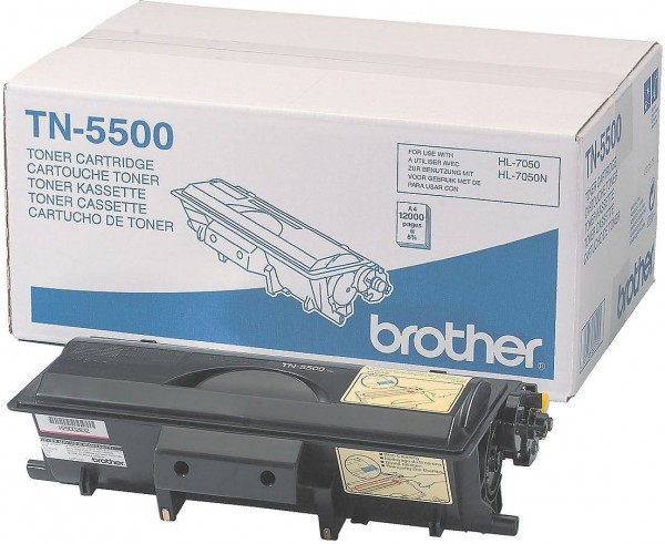 Original Brother TN-5500 Toner schwarz für HL 7050 7050N oV