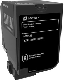 62661_Original_Lexmark_Toner_84C2HKE_schwarz_für_CX_725_B-Ware