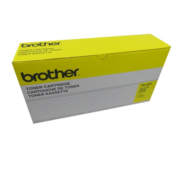 Original Brother Toner TN-02Y gelb für HL 3400 3400 CN 3450 CN