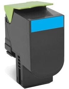 63579_Toner_kompatibel_mit_Lexmark_80C2XC0_Cyan_für_XC_510