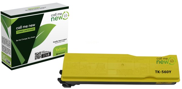 Callmenew Toner für Kyocera TK-560 gelb Ecosys P 6030 FS-C 5300 5350
