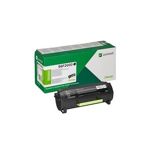 46120_Original_Lexmark_Toner_56F2000_schwarz_für_MS_320_321_Neutrale_Schachtel