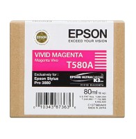 Original Epson Tinte Patrone T580A magenta für Stylus Pro 3880 Blister