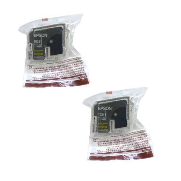 47087_2x_Original_Epson_Tinten_Patrone_T0341_schwarz_für_Stylus_Photo_2100_2200_Blister