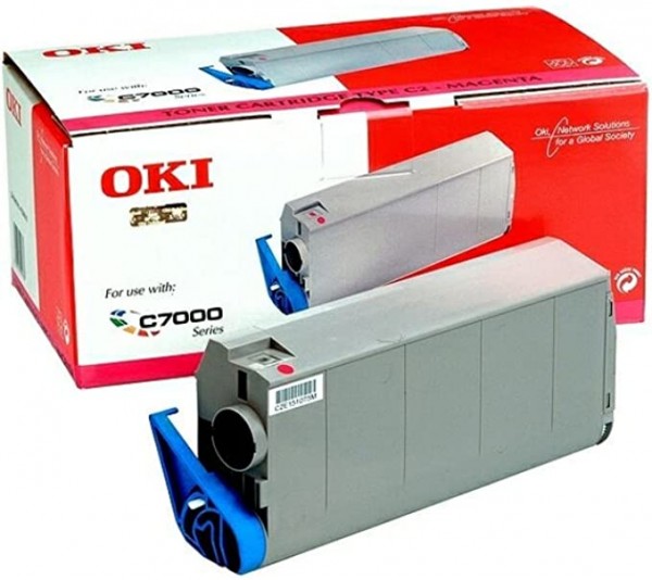 Original OKI Toner 41963006 magenta für C 7100 C7300 C7500 C7350 B-Ware