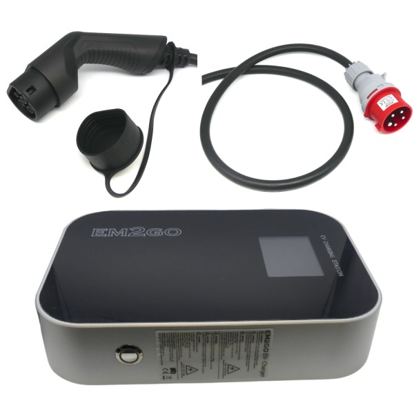 54300_EM2GO_EM011AC1APP_Ladegerät_Charger_eMobility_Wallbox_Ladestation_Typ_2_16A_11kW_gebraucht