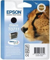 Original Epson Tinten Patrone T0711 schwarz für Stylus 78 4050 5050 6000 7000 8400