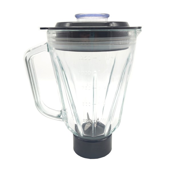 50929_Delechef_Küchenmaschinen_Mixaufsatz_Glas_Mixeraufsatz_Juicer_Mixer