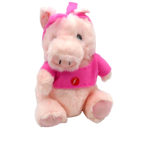 53278_Topline_Schweinchen_Stofftier_mit_Sound_und_pinker_Kleidung_Kinder_Plüschtier_600104