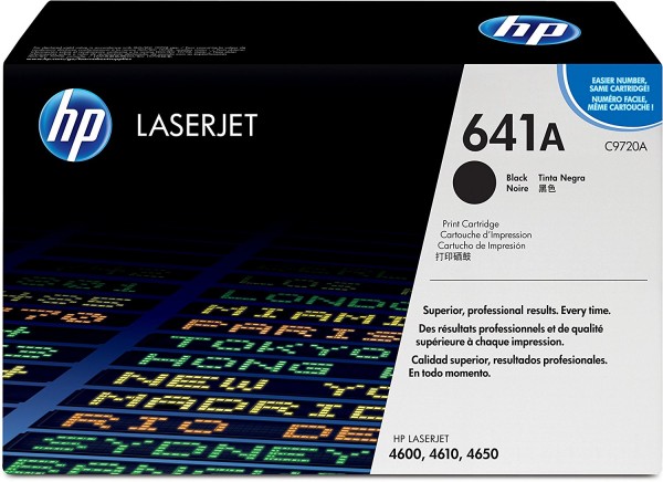 Original HP Toner C9720A 641A für Color Laserjet 4600 4600DN 4600DTN B-Ware