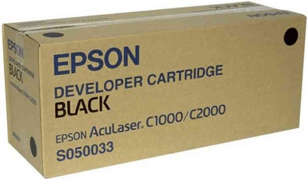Original Epson Toner C13S050033 schwarz für AcuLaser C 1000 C 2000