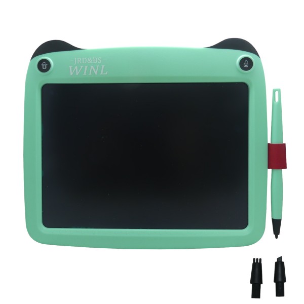 49117_JRD&BS_WINL_LCD_Zeichentablett_9_Zoll_Schreibtablett_in_Pandaoptik_für_Kinder_in_mint