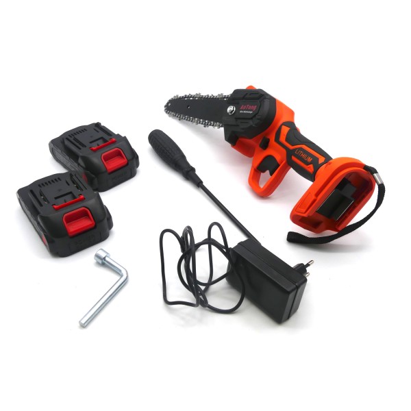 52606_Au_Tong_Mini_Elektro_Kettensäge_gebraucht_akkubetrieben_Kettenread_100-240V_AC_B-Ware