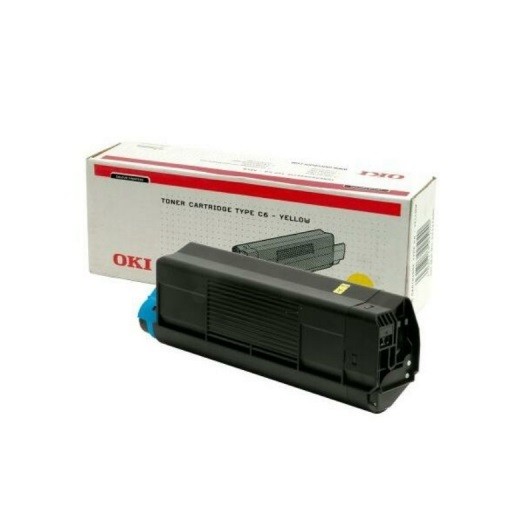 Original OKI Toner 42127405 gelb C5100 C5200 C5300 C5400 oV