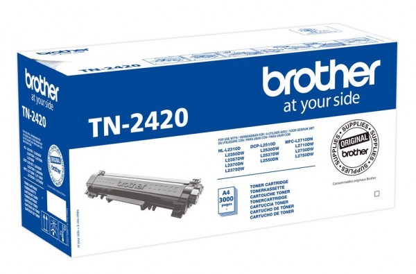44734_Original_Brother_Toner_TN-2420_für_DCP-L_2510_2512_2530_Neutrale_Schachtel