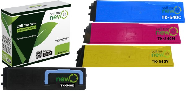 54354_4x_Callmenew_Toner_für_Kyocera_TK-540_CMYK_FS-C_5100