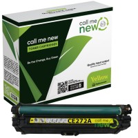 Callmenew Toner für HP CE272A gelb Color LaserJet Enterprise CP 5500 5520 5525 M 750