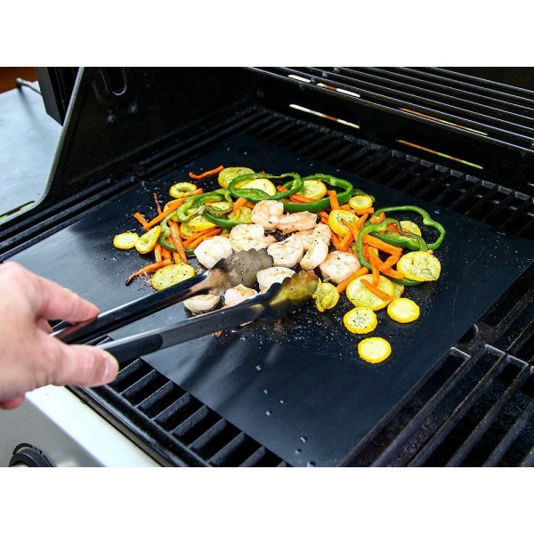 62204_Yoshi_Teflonmatte_Grill_Backofen_40_x_33_cm_Spülmaschinenfest_Grillfolie_5_Stück
