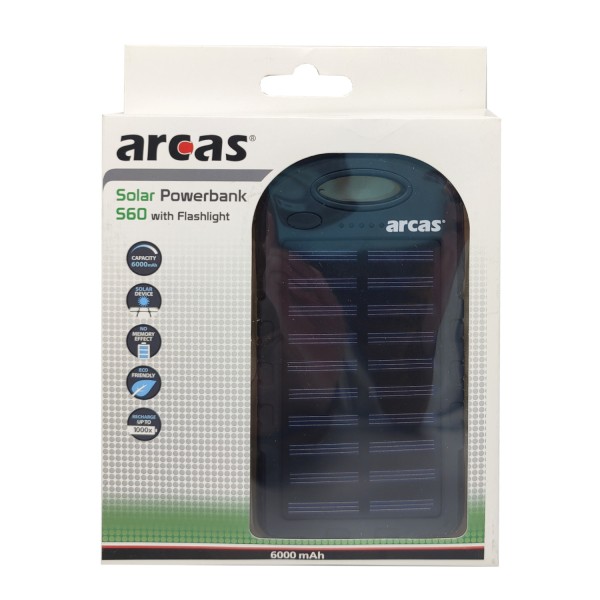 50586_Arcas_Solar-Powerbank_S60_mit_6000mAh_Taschenlampenfunktion_LED