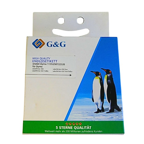 62149_G&G_Schriftband_ersetzt_DYMO_11352_25mm_x_54m_für_LabelWriter_450_Duo_Turbo_TwinTurbo