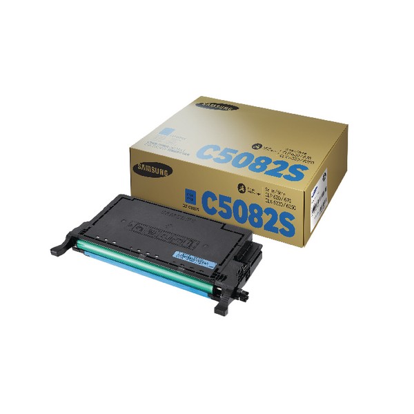 Original SAMSUNG Toner CLT-C5082S cyan für CLX 6220 6250 oV