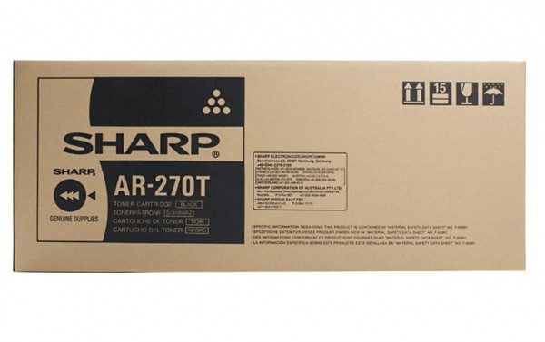 Original Sharp Toner AR-270T black für AR 215 235 376 M236 M276 B-Ware