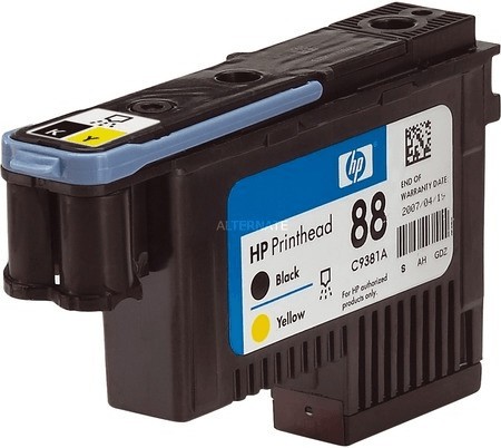 62807_Original_HP_88_Druckkopf_schwarz,_gelb_für_Officejet_Pro_K_5300_5400_Neuer_Blister