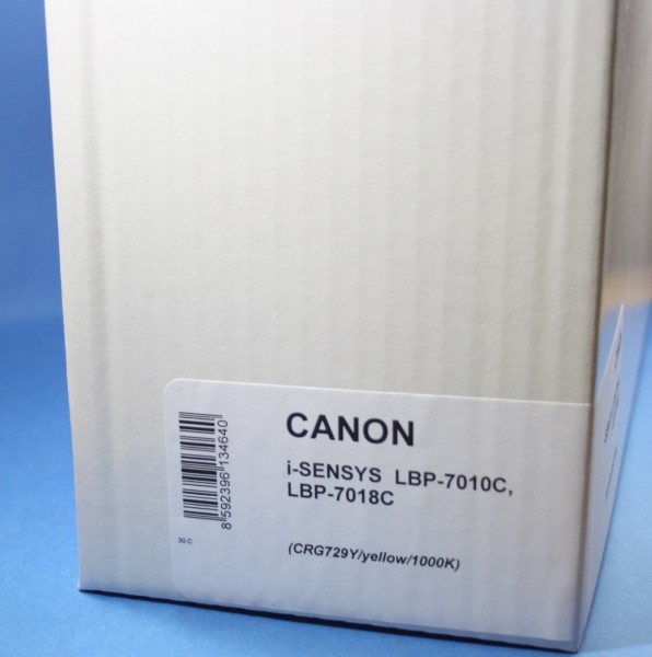 Canon Cartridge 729 YE Reman