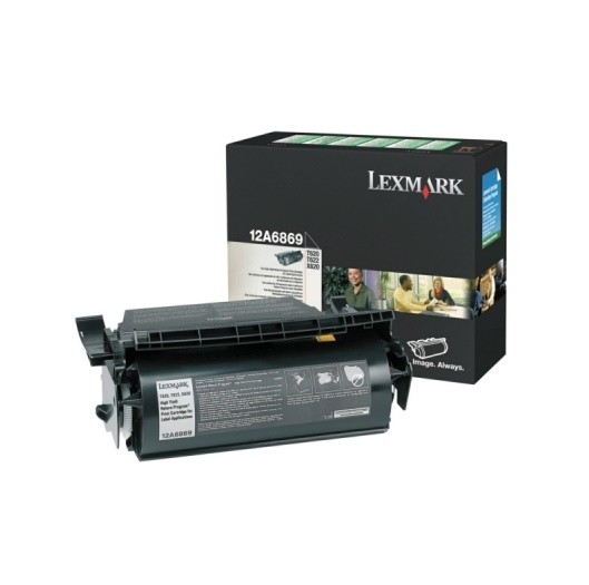 Original Lexmark Toner 12A6869 schwarz für Optra T 620 622 oV
