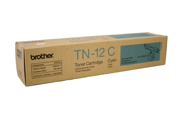 Original Brother Toner TN-12C cyan für HL 4200 CN