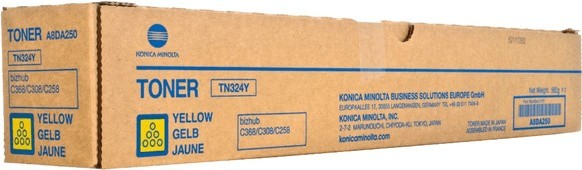 62364_Original_Konica_Minolta_Toner_TN-324Y_gelb_für_Bizhub_C_258_308_368_-_neu_umverpackt