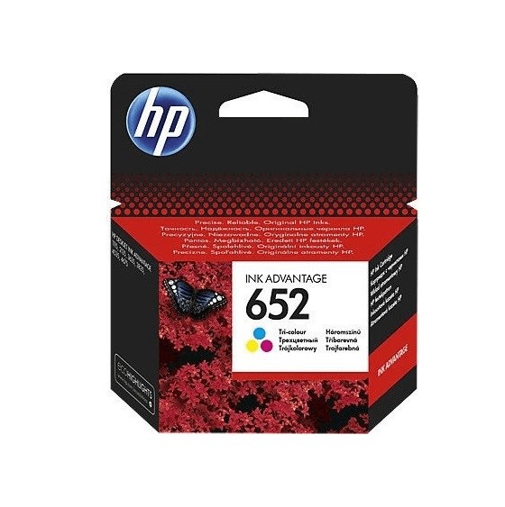 Original HP 652 Tinte Patrone farbig DeskJet Advantage 3636 3835 4535 4675 MHD